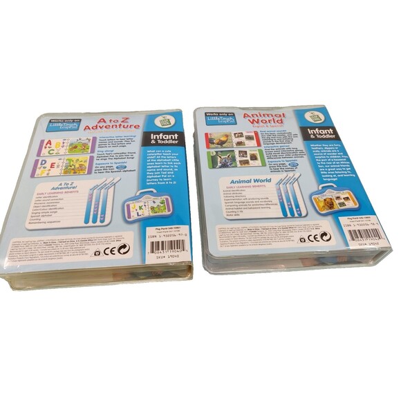 SET OF 2 LEAP FROG INFANT AND TODDLER ORIGINAL BOXES 1 Has Book & 1 Missing - Picture 2 of 3